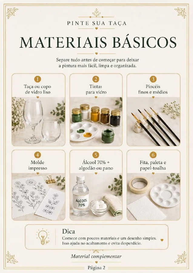 Página de la guía práctica de pintura de la colección mística y astrológica
