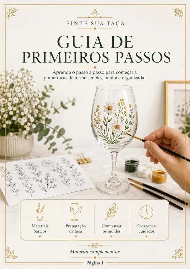 Página de la guía práctica de pintura de la colección mística y astrológica