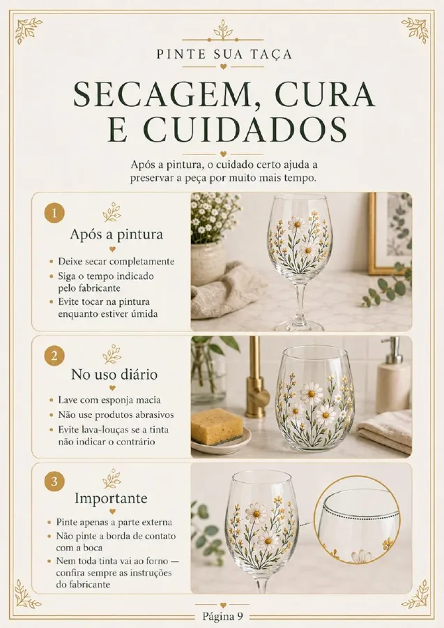 Página de la guía práctica de pintura de la colección mística y astrológica