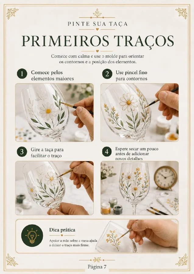 Página de la guía práctica de pintura de la colección mística y astrológica